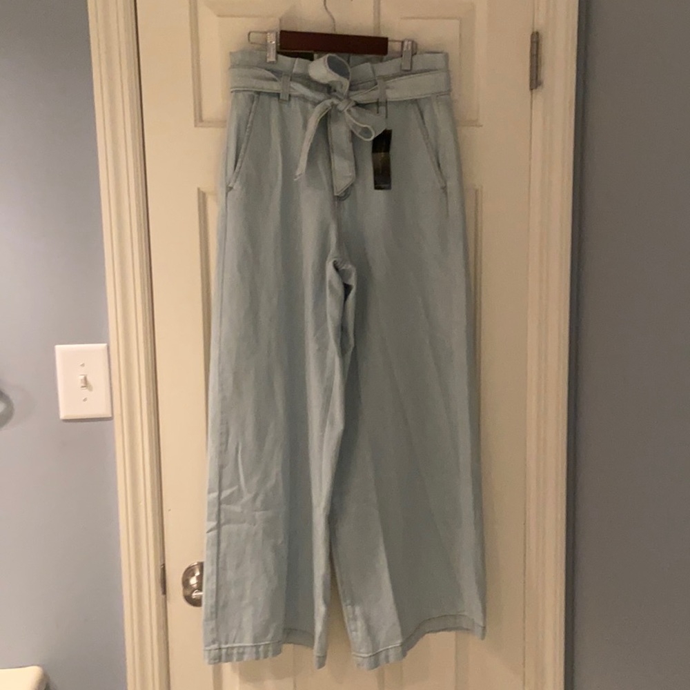 Banana Republic NWT high-rise wide leg crop Size 6